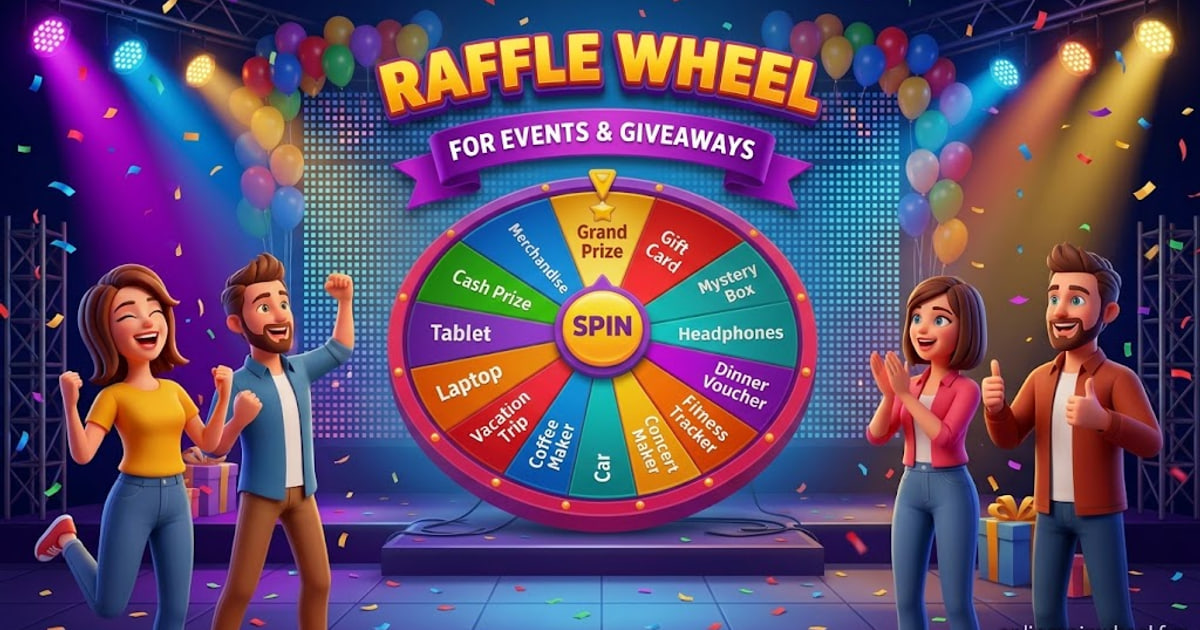 Fair Raffle Without Paper Tickets