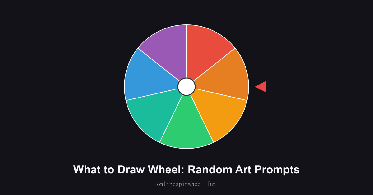 What to Draw Wheel: Random Art Prompts preview screenshot